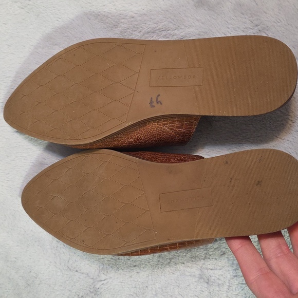 Yellowbox Brown Mules - Picture 6 of 7